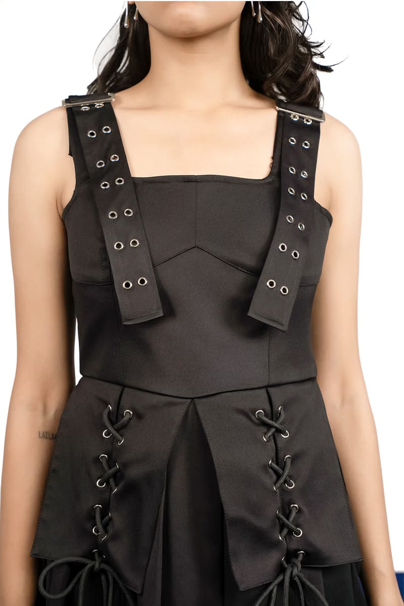 Buckle Up Armour Dress