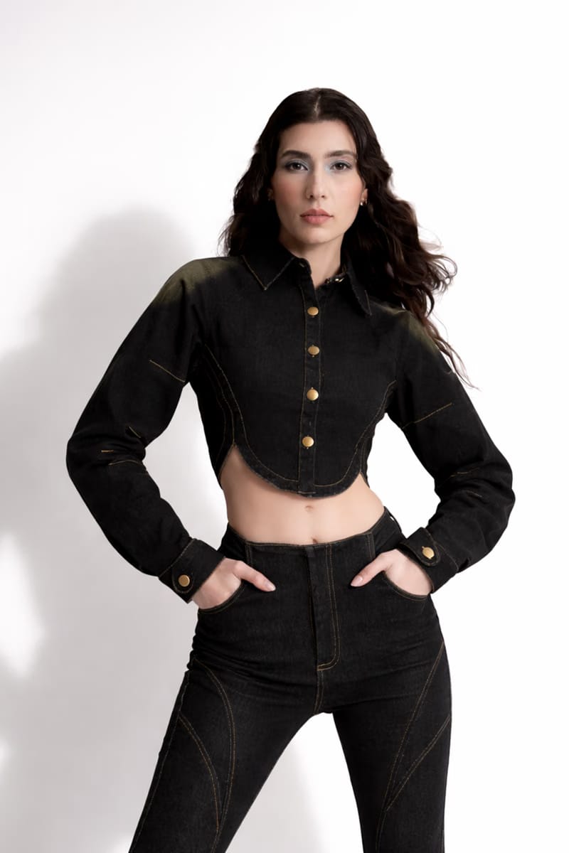Haze Denim top