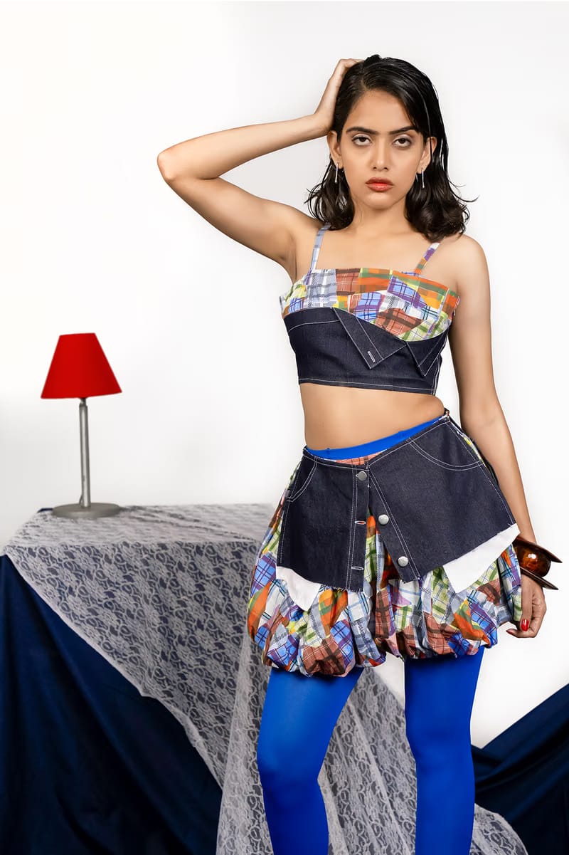 Quiet Chaos Crop Top