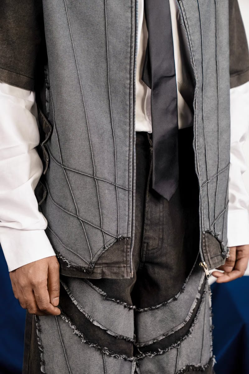 Shining Armour Panelled Shirt
