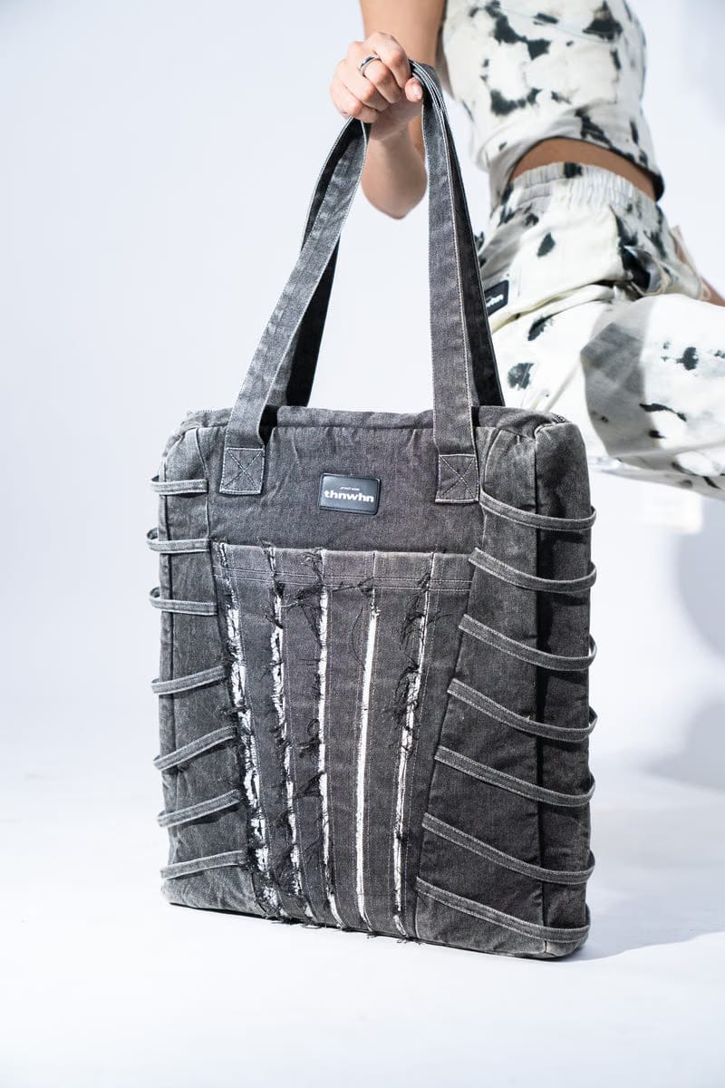 String Theory Denim Tote