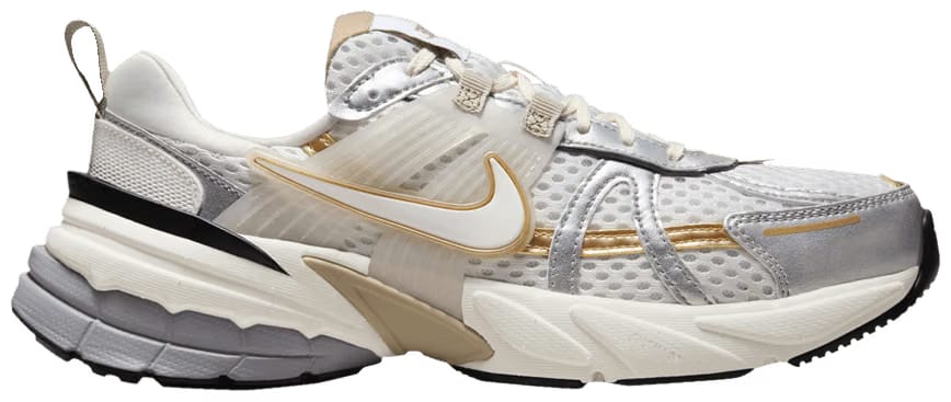 Nike Wmns V2K Run 'Khaki Metallic Silver'