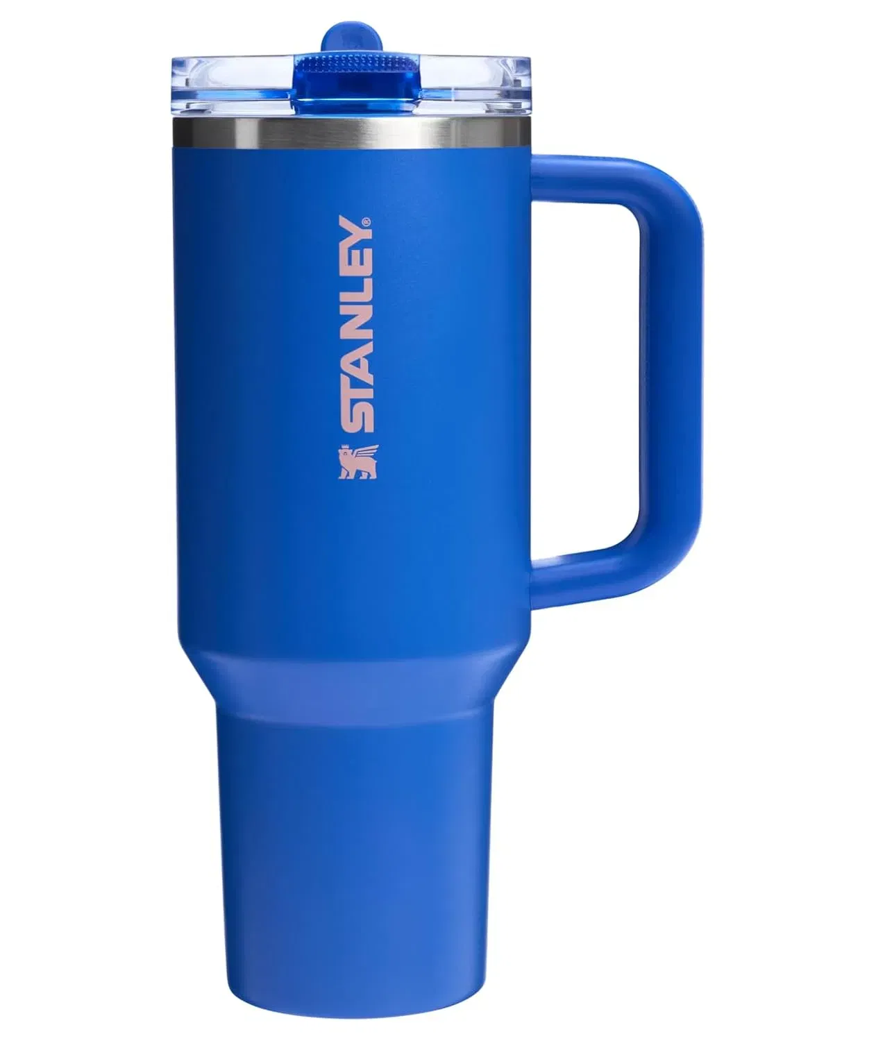 Stanley Quencher H2.0 Tumbler with Handle and Straw 40 oz Royal Blue