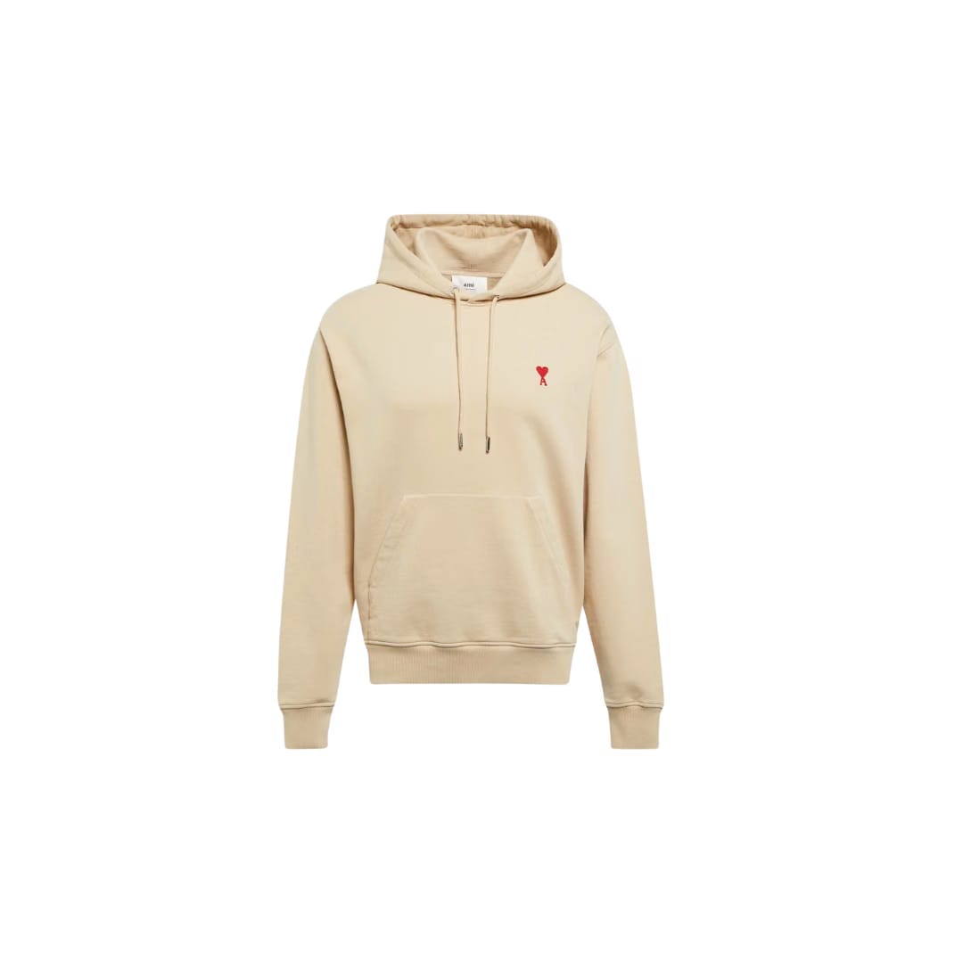 Ami Paris Ami de Coeur cotton jersey Hoodie