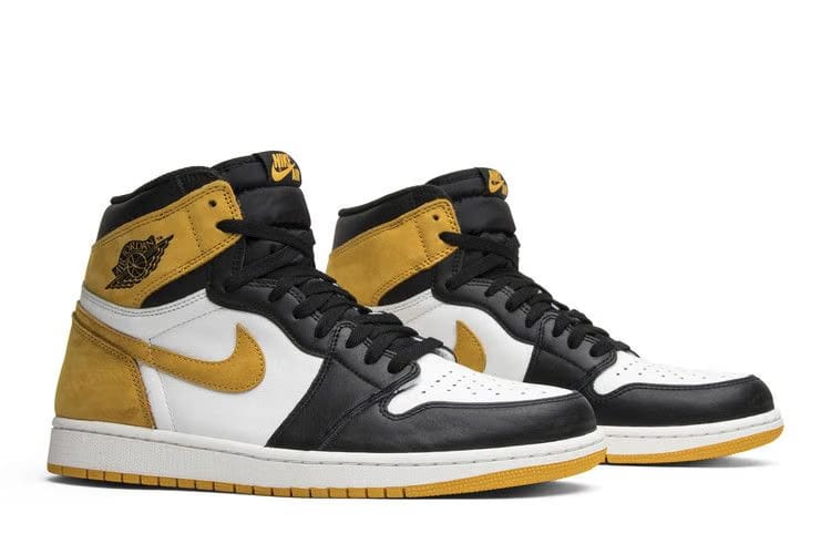 Air Jordan 1 Retro High OG Best Hand in the Game - Yellow Ochre
