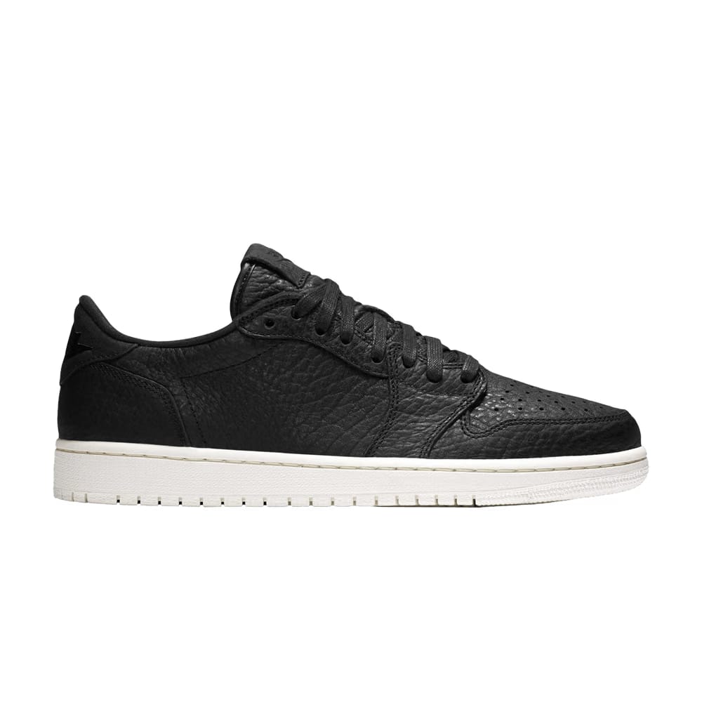Jordan 1 Retro Low Swooshless Black (2025)