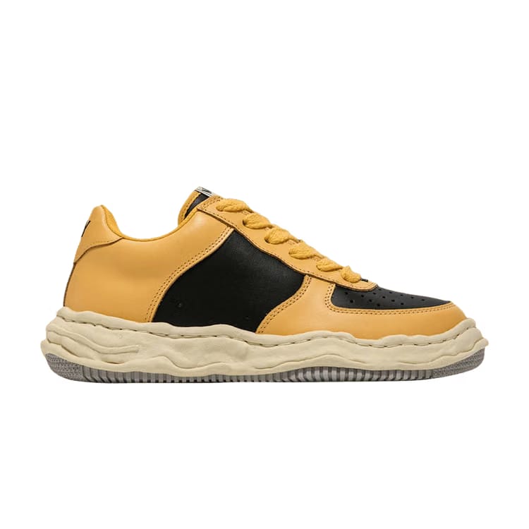 Maison Mihara Yasuhiro Wayne OG Sole Vintage Leather Low Yellow Black
