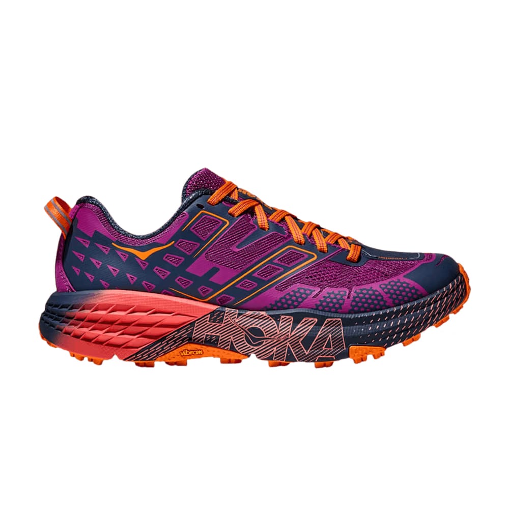 HOKA Speedgoat 2 Low Wild Flower Electric Tangerine