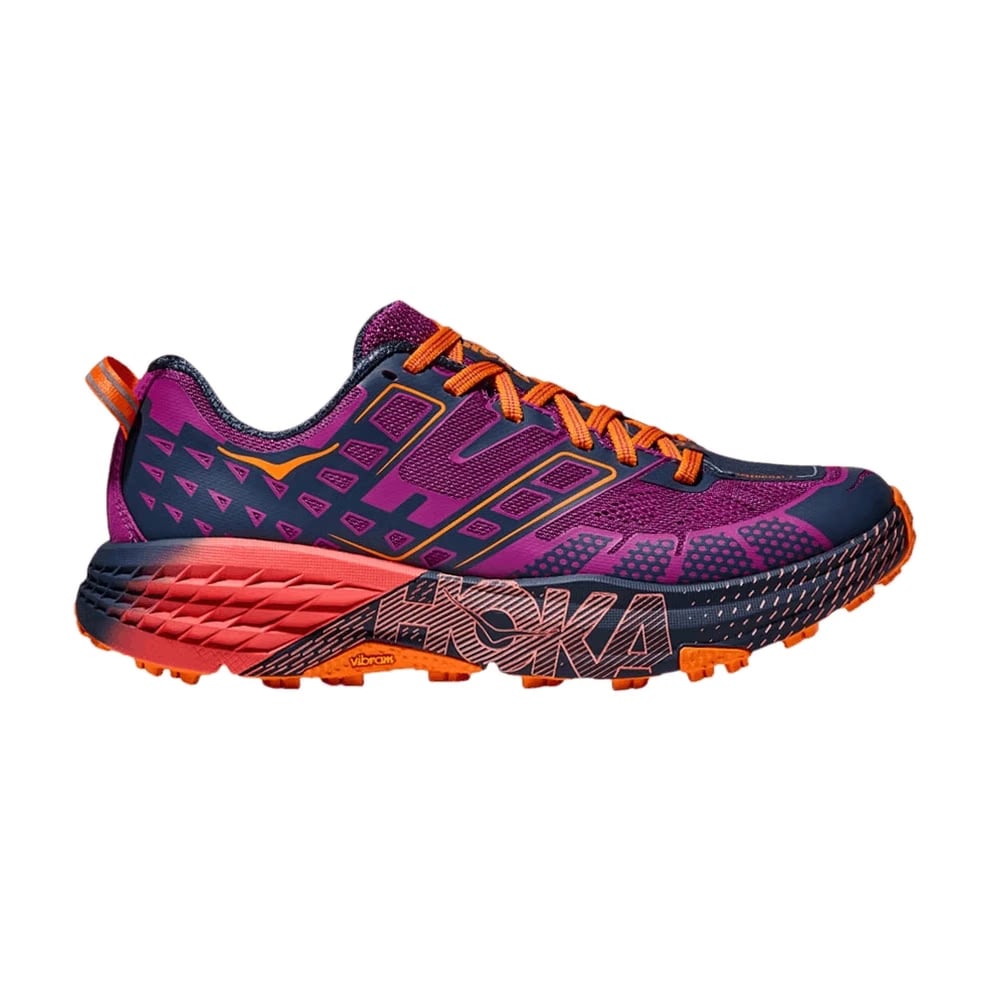 HOKA Speedgoat 2 Low Wild Flower Electric Tangerine