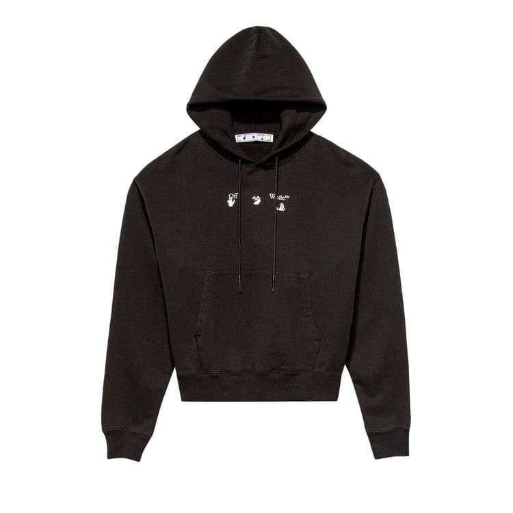 Off-White Marker Over Hoodie Black/Red