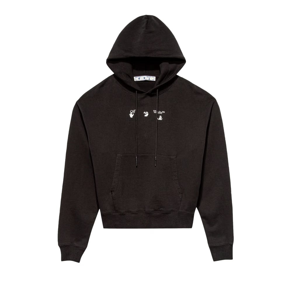 Off-White Marker Over Hoodie Black/Red