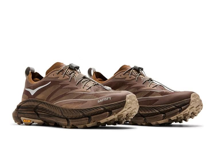 Satisfy x HOKA Mafate Speed 4 Lite Rubber