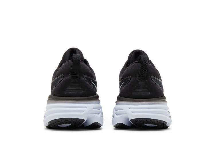 HOKA Bondi 8 2E Wide Black White