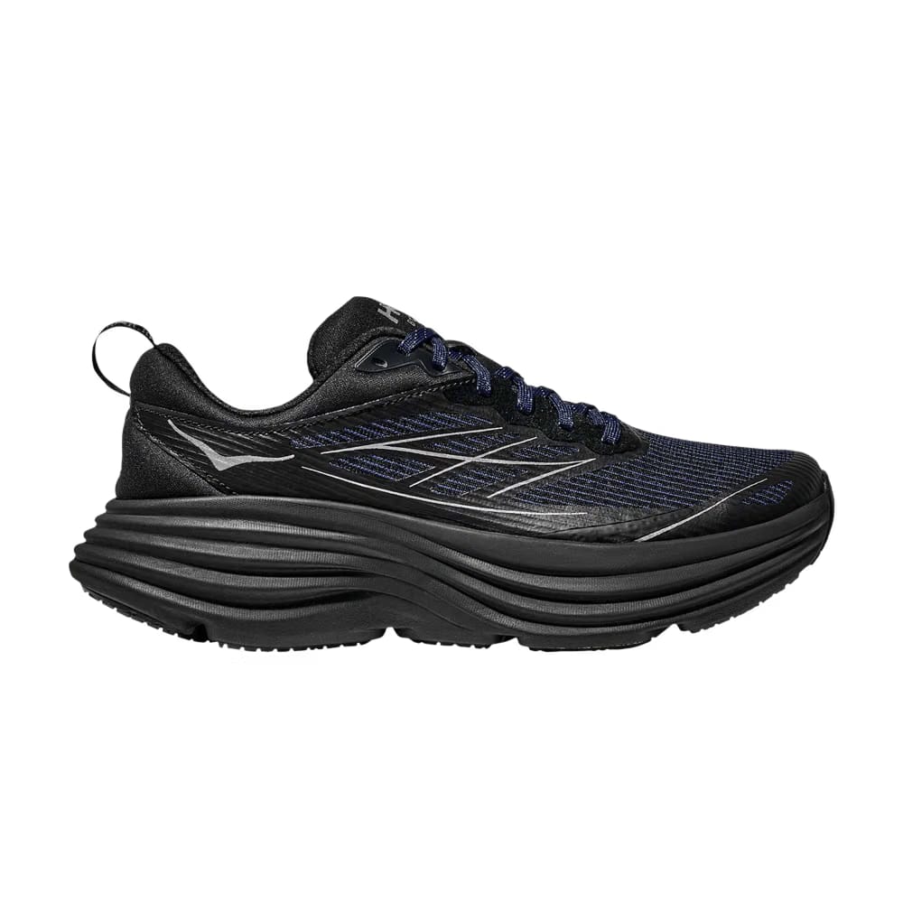 HOKA Bondi 8 Caged Stealth Tech Pack - Midnight Blue Black