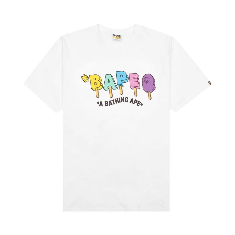 BAPE Popsicle T-Shirt White