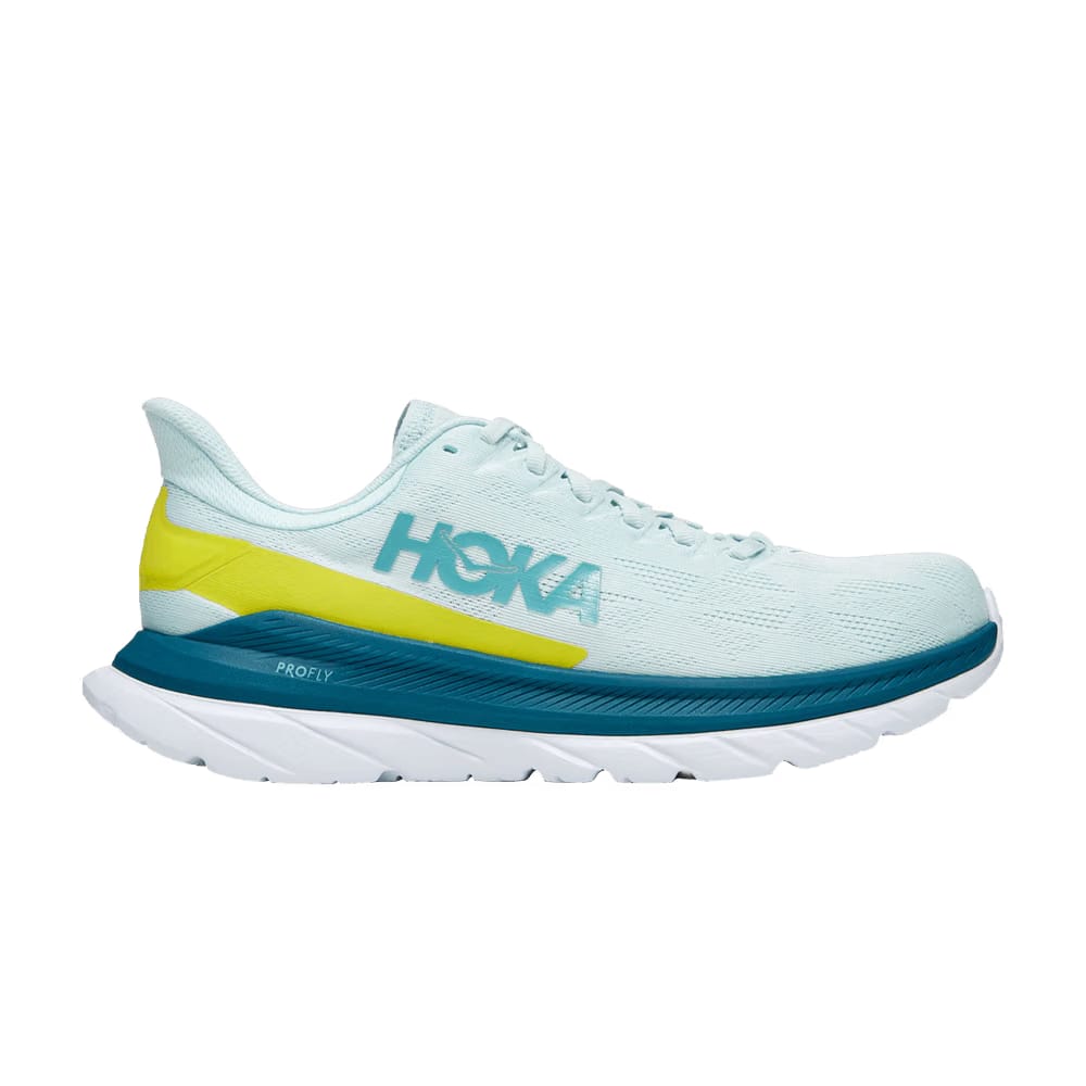 HOKA Mach 4 Blue Glass Evening Primrose
