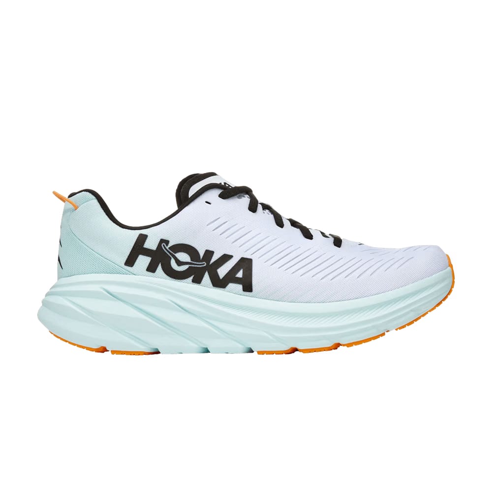 HOKA Rincon 3 White Blue Glass