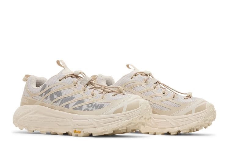 HOKA Mafate Three2 Eggnog Shifting Sand