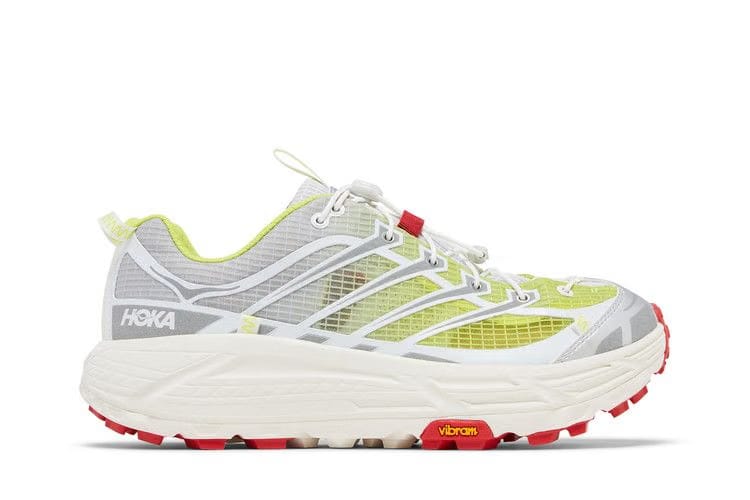 Nicole McLaughlin x HOKA Mafate Three2 White Neon