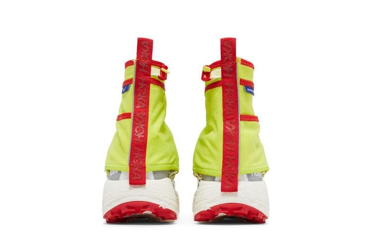 Nicole McLaughlin x HOKA Mafate Three2 White Neon