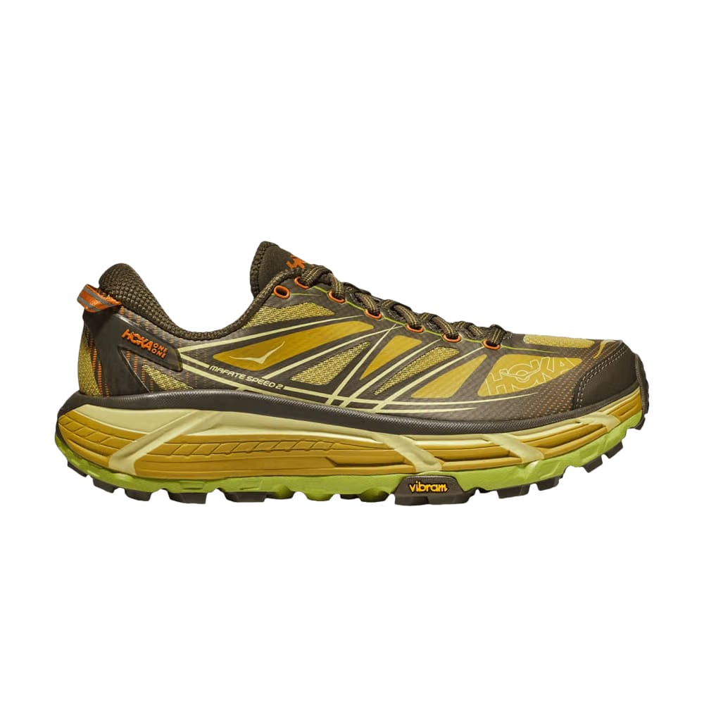 HOKA Mafate Speed 2 Dark Olive Golden Lichen