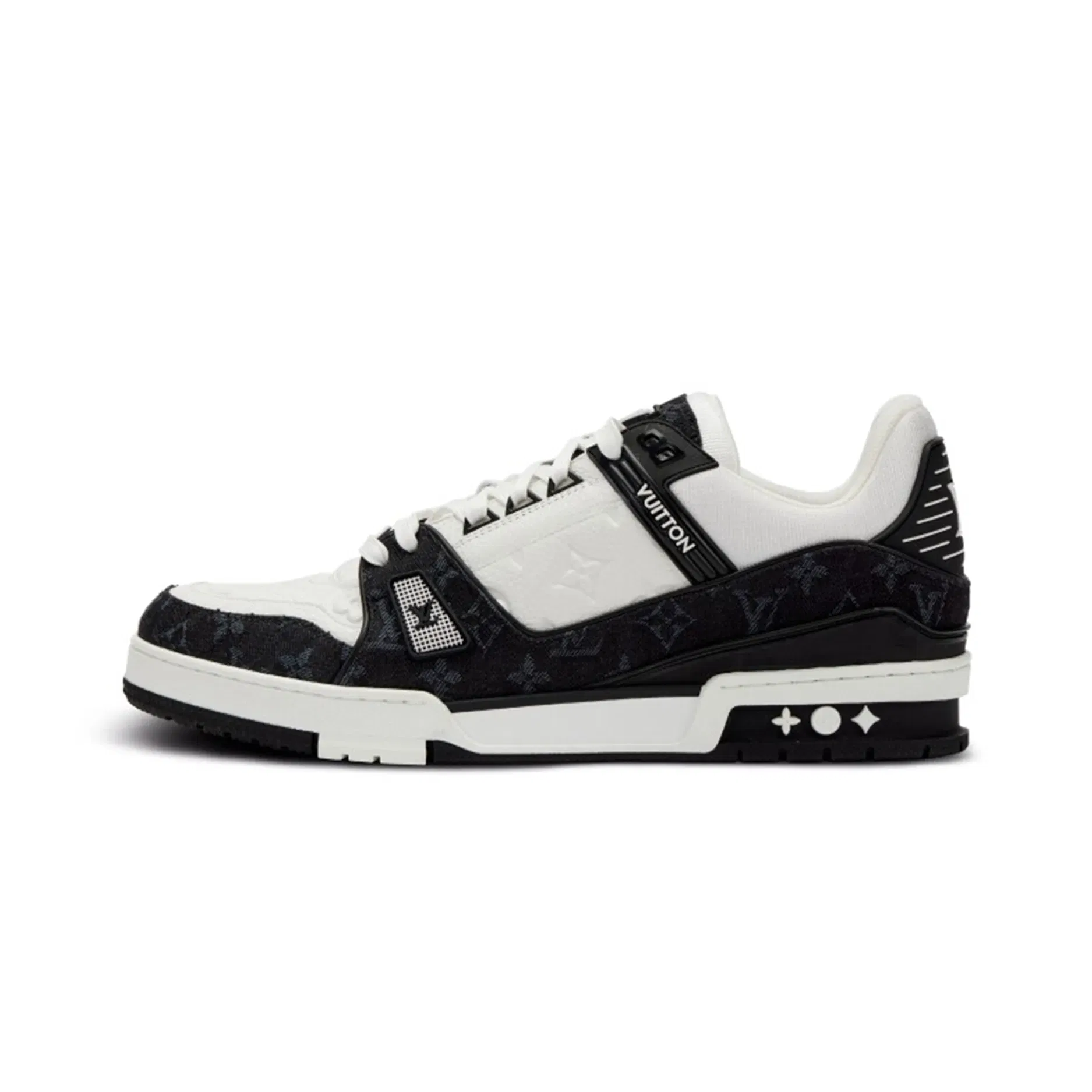 Louis Vuitton Lv Trainer Black White