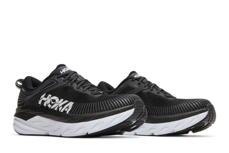 HOKA Bondi 7 Black White