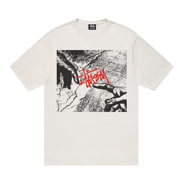 Stussy Creation T-Shirt Pigment Dyed Natural