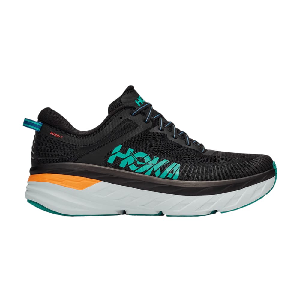 HOKA Bondi 7 Black Atlantis