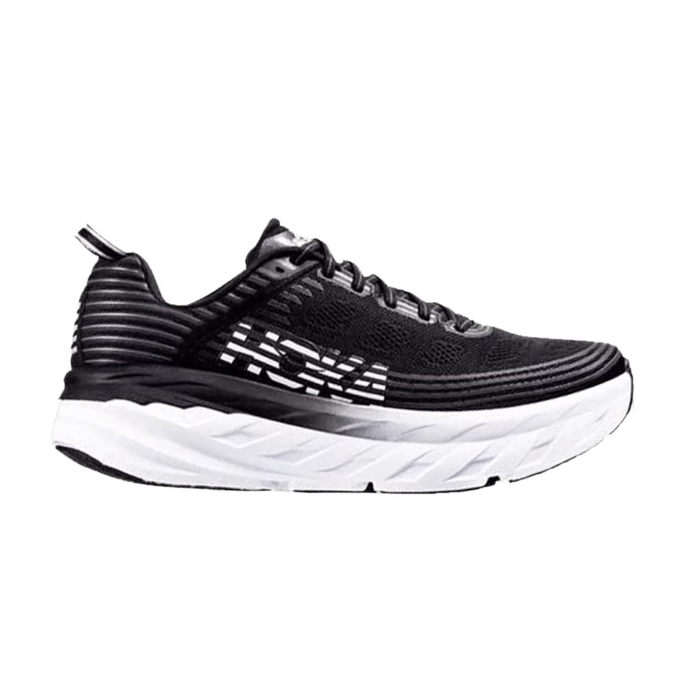 HOKA Bondi 6 Black White