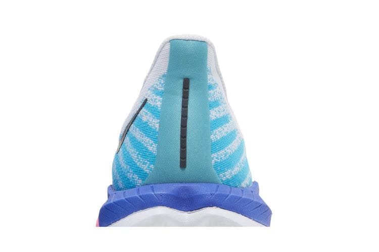 HOKA Mach 5 White Scuba Blue
