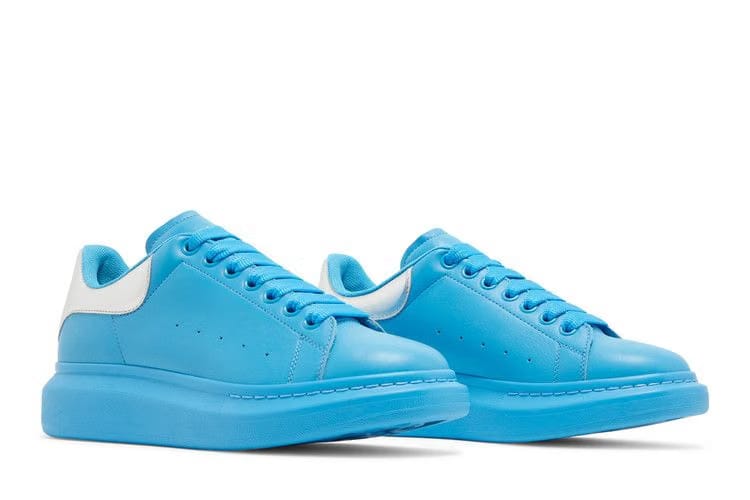 Alexander McQueen Oversized Sneaker Painter Blue Silver