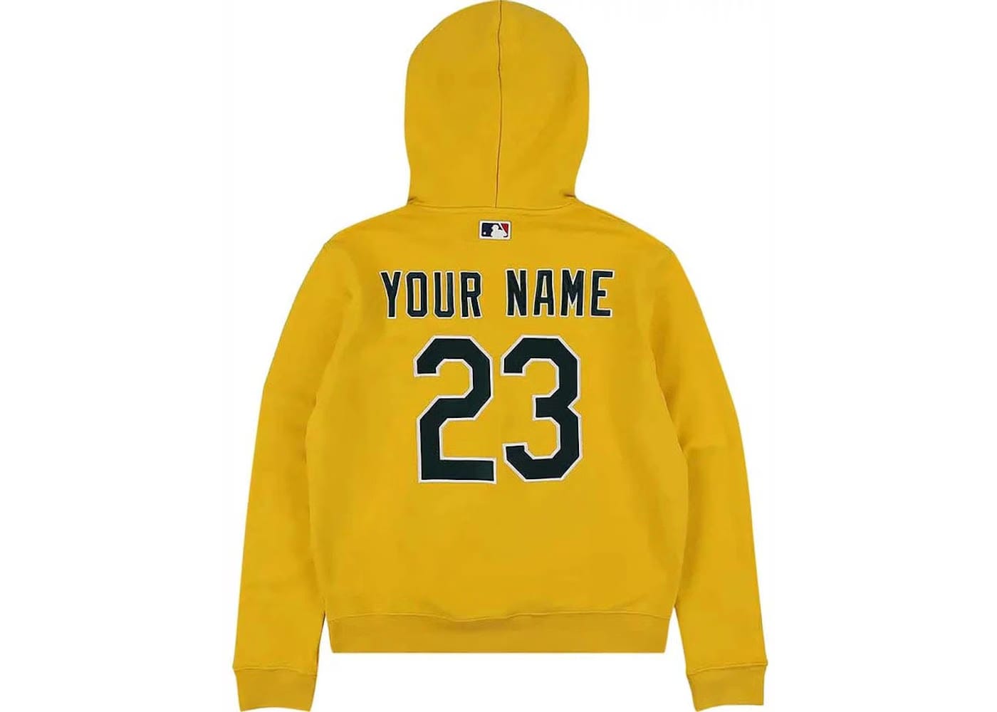 Off-White MLB Oakland Athletics Hoodie Yellow/Blue