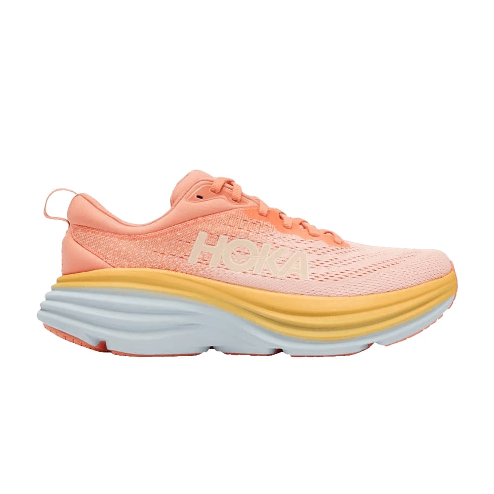 HOKA Wmns Bondi 8 'Shell Coral Peach Parfait'