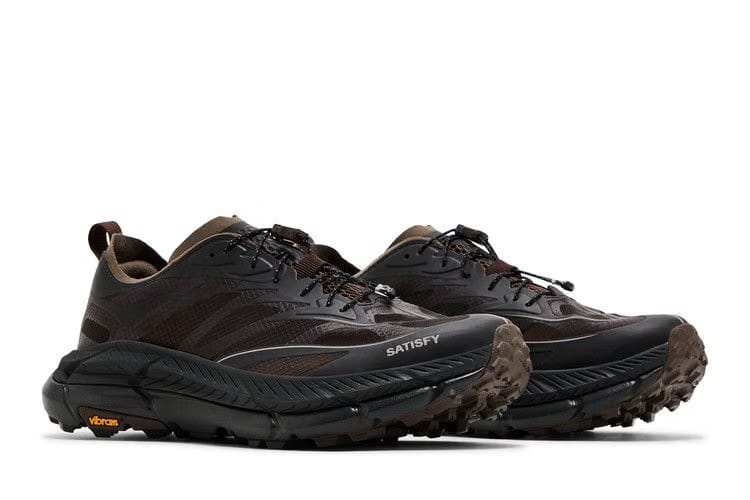 Satisfy x HOKA Mafate Speed 4 Lite Coffee