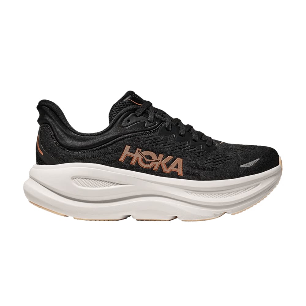 HOKA Wmns Bondi 9 'Black Rose Gold'
