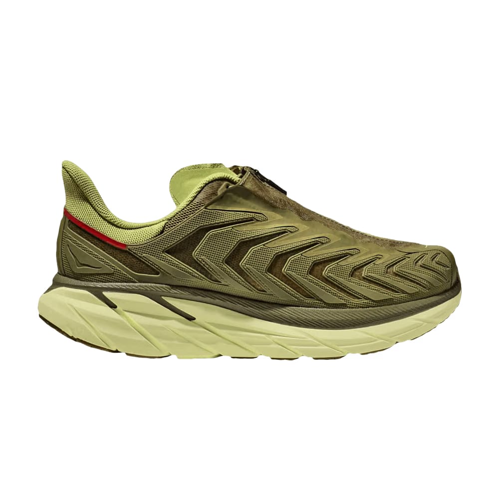 HOKA Project Clifton Avocado Dark Citron