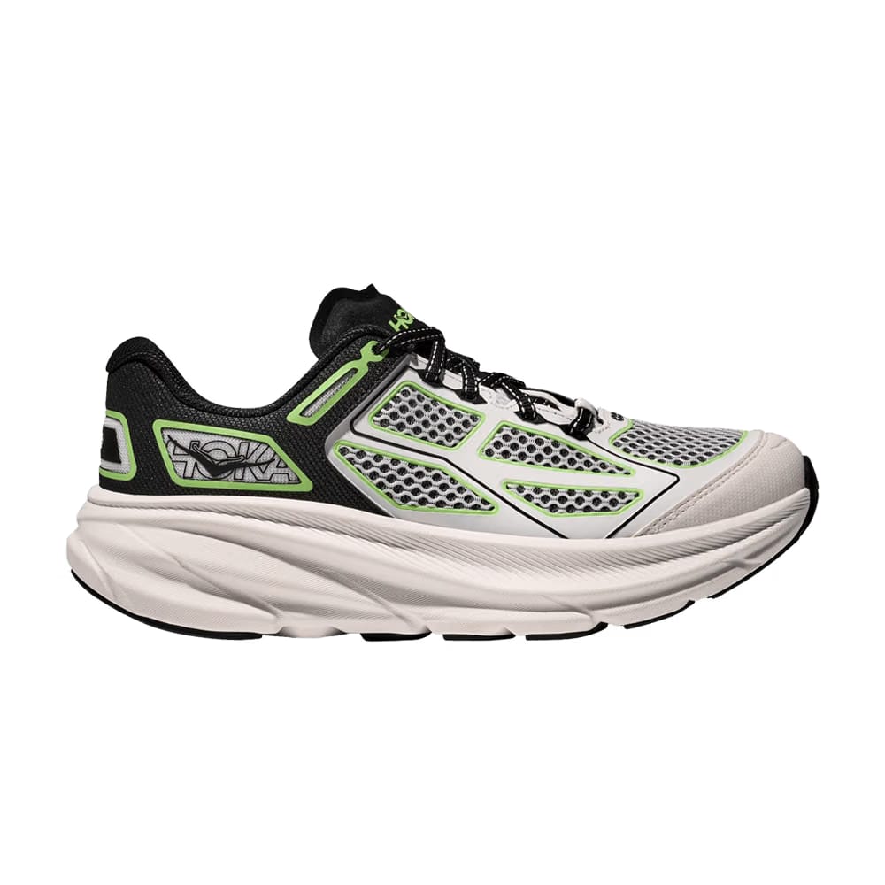 HOKA Clifton One9 White Black Green