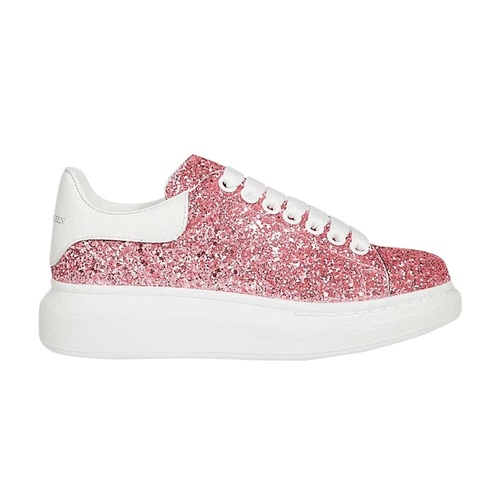 Alexander McQueen Wmns Oversized Sneaker 'Pink Glitter'