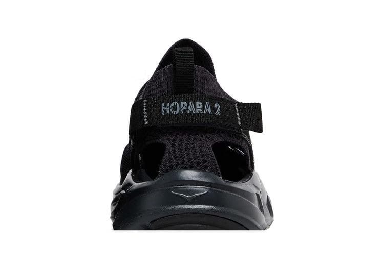 HOKA Hopara 2 Sandal Triple Black