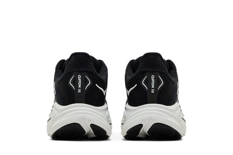 HOKA Clifton 10 Black White