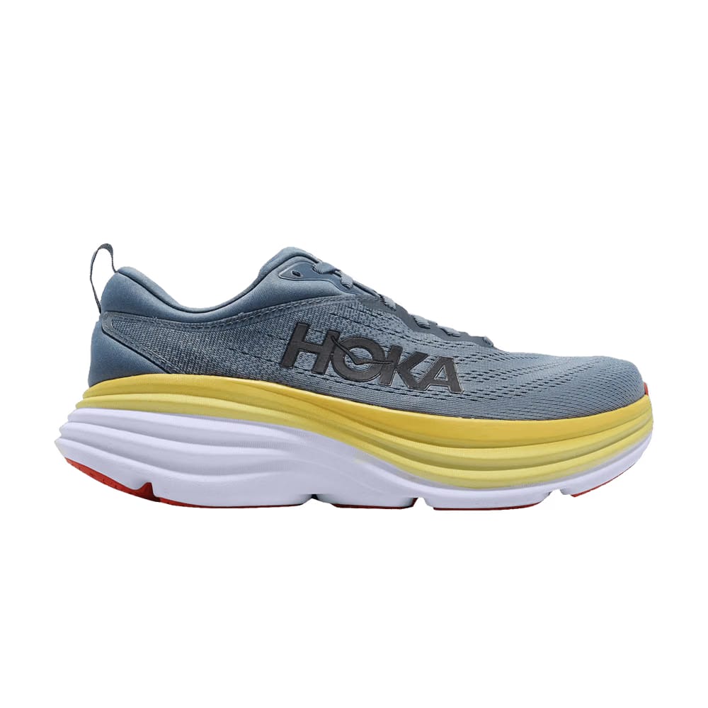 HOKA Bondi 8 4E X-Wide Goblin Blue Mountain Spring
