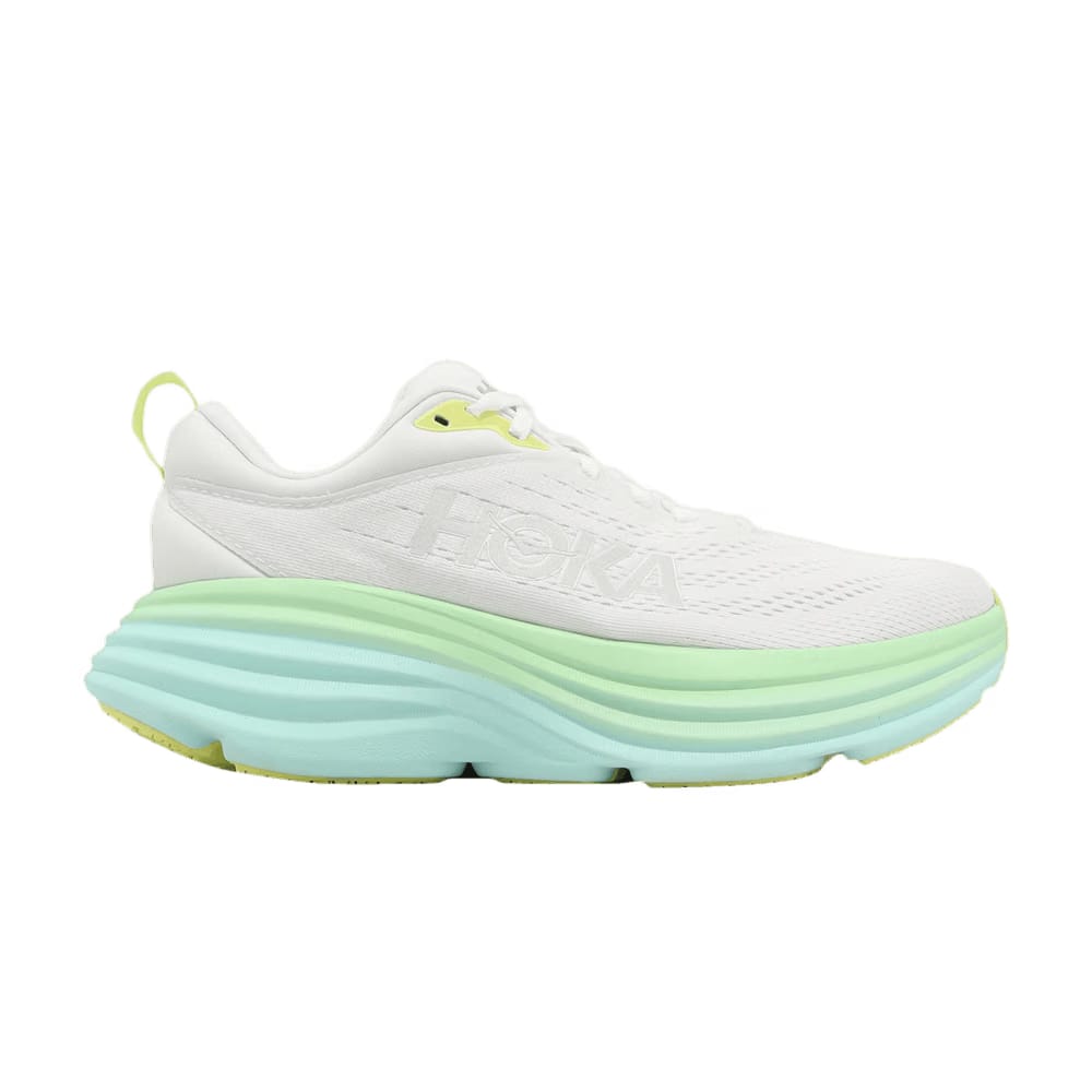 HOKA Wmns Bondi 8 Wide 'Blanc De Blanc Sunlit Ocean'