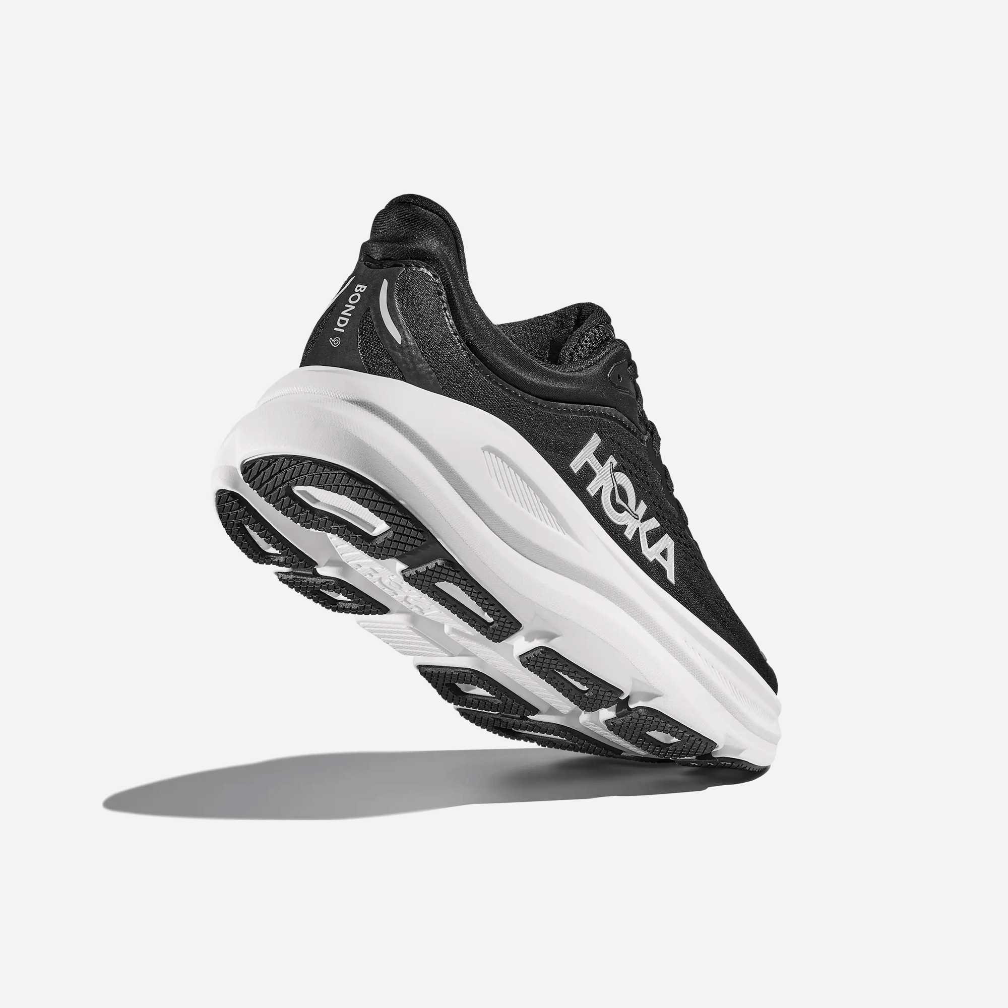 HOKA Wmns Bondi 9 Wide 'Black White'