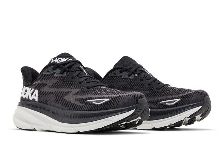 HOKA Wmns Clifton 9 'Black White'