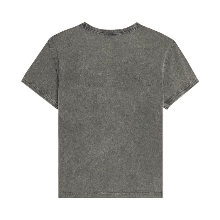 Acne Studios Blurred Logo T-Shirt Faded Grey