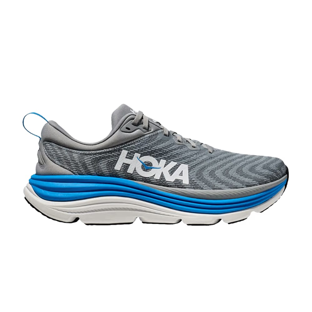 HOKA Gaviota 5 2E Wide Limestone Diva Blue