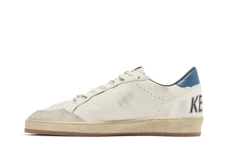 Golden Goose Ball Star White Red Blue