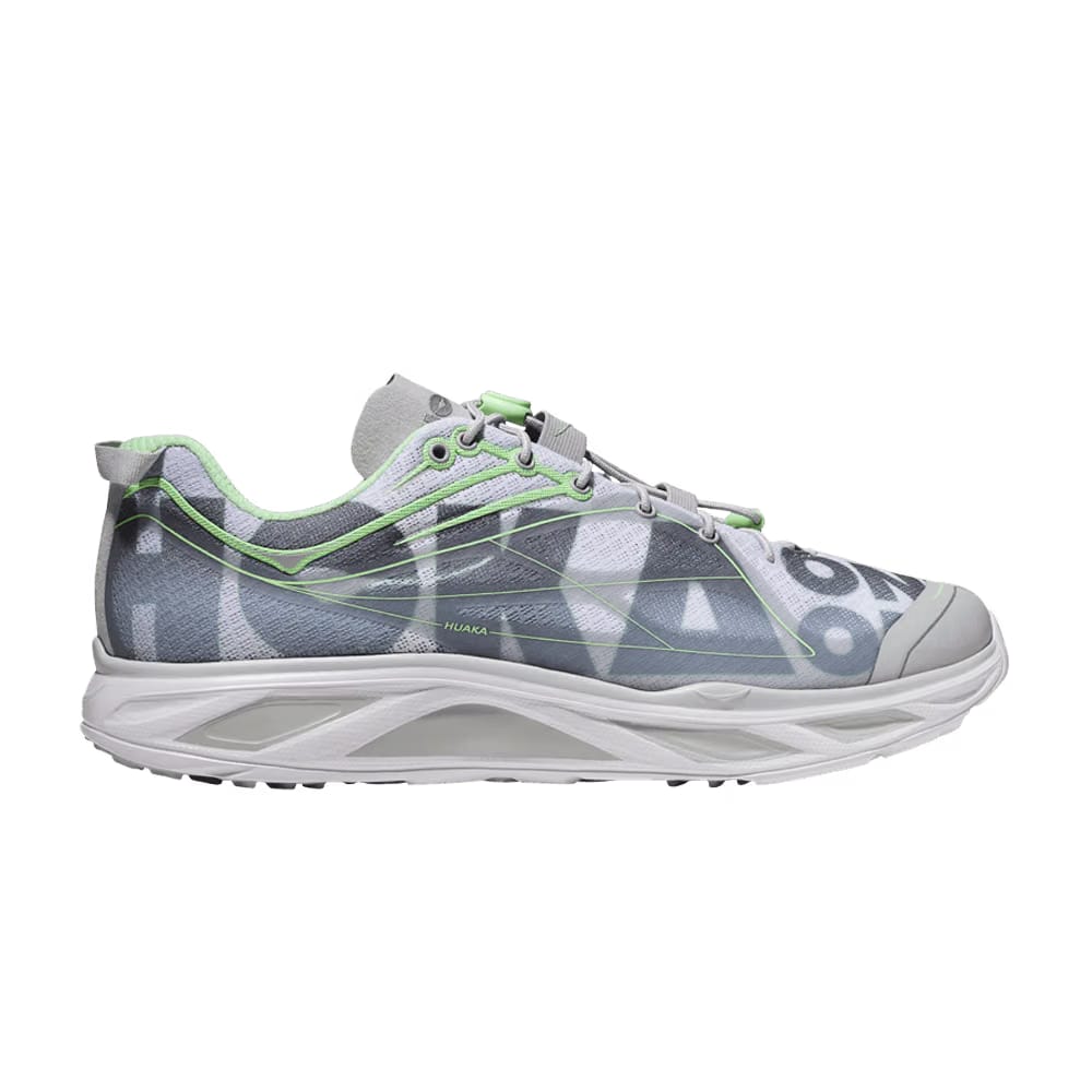 HOKA Huaka Origins Harbor Mist Lime Glo