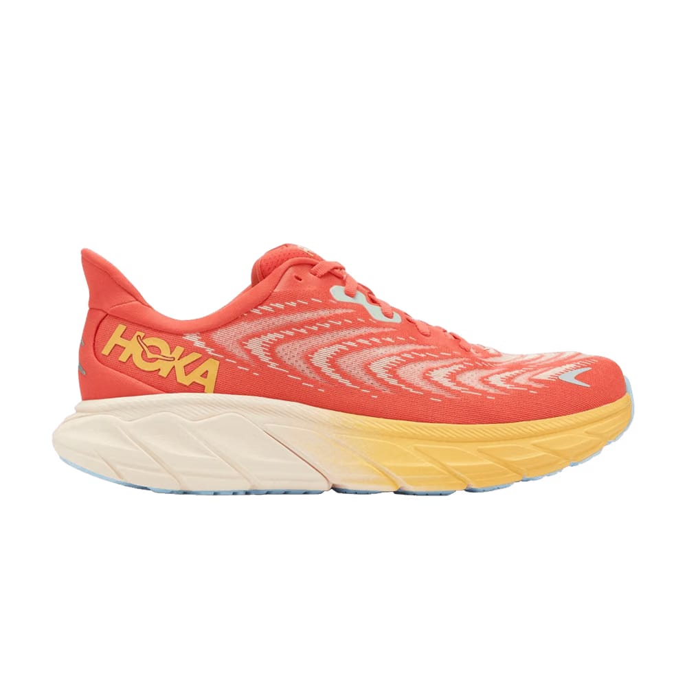 HOKA Arahi 6 Fiesta Amber Yellow